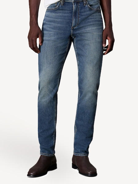 Mid Blue Fit 2 Authentic Stretch Jeans (AK5195) | £185