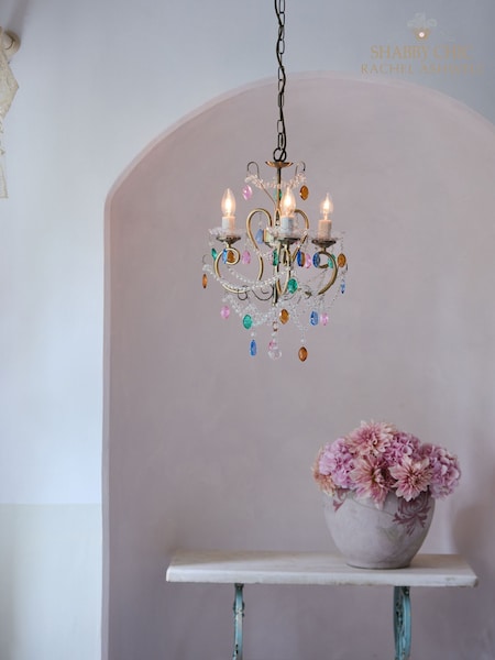 Shabby Chic by Rachel Ashwell® Brass Cordelia Small Chandelier (B96502) | £190