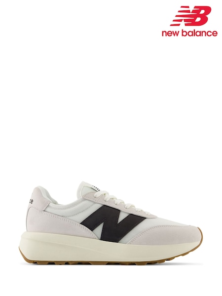 New Balance White Mens 370 Trainers (E71222) | £100