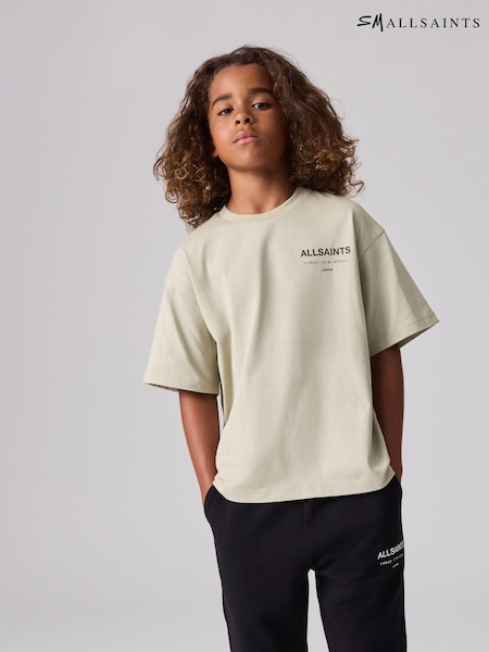 smALLSAINTS Stone Oversized Underground Crew Cotton T-Shirt (Q89248) | £22 - £28