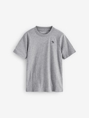 Abercrombie & Fitch Blue Logo Long Sleeve 100% Cotton Top 3 Pack - Image 4 of 6