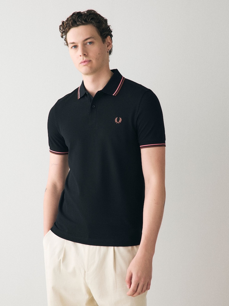 Fred Perry Twin Tipped Polo Shirt - Image 1 of 7
