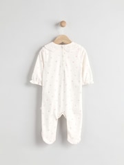 Ecru Daddy Baby Family 100% Cotton Sleepsuit (0-2yrs) - Image 5 of 11