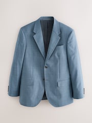 Blue Regular Fit Signature Nova Fides Wool Jacket - Image 6 of 9